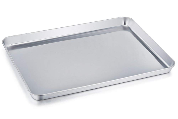 large metal tray